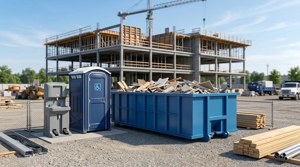 Construction Dumpster Rental in Oak Park, IL