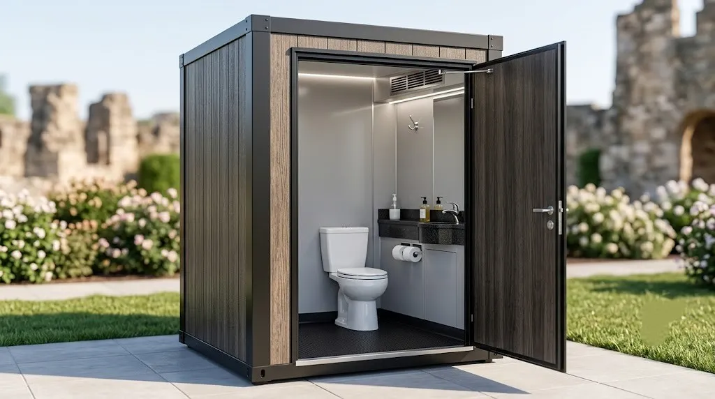 Deluxe Flushable Porta Potty in Oak Park, IL