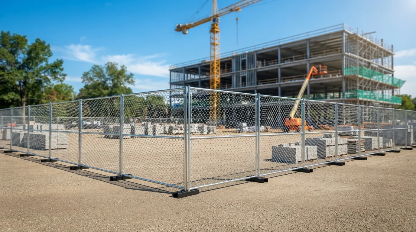 Temporary Fence Cost in Oak Park, IL